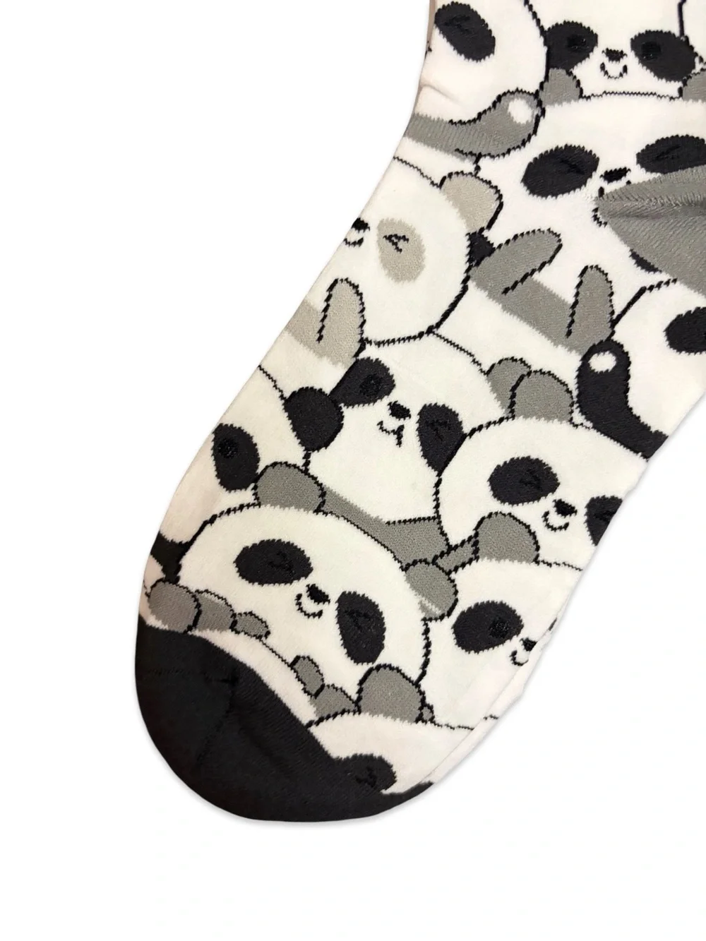 Panda Bamboo Novelty Crew Socks One Size Fits Most